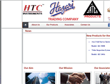 Tablet Screenshot of hazari.com